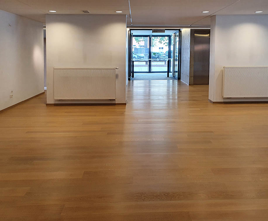 behandelde parketvloer