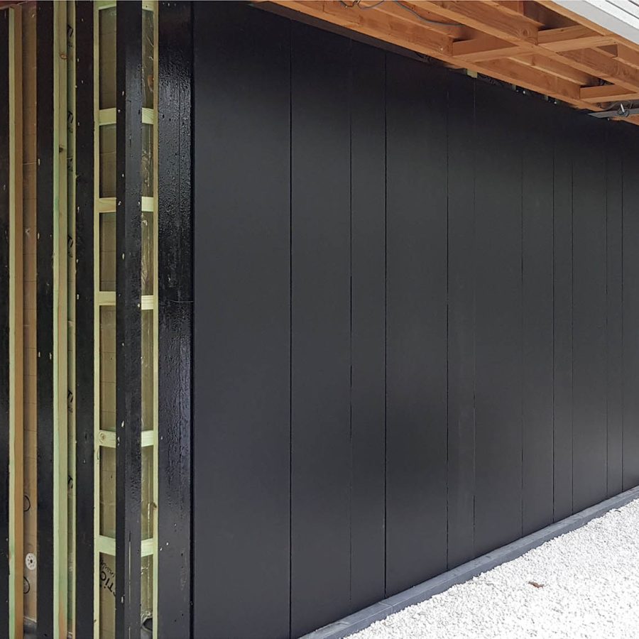 Gevelbekleding trespa smalle stroken