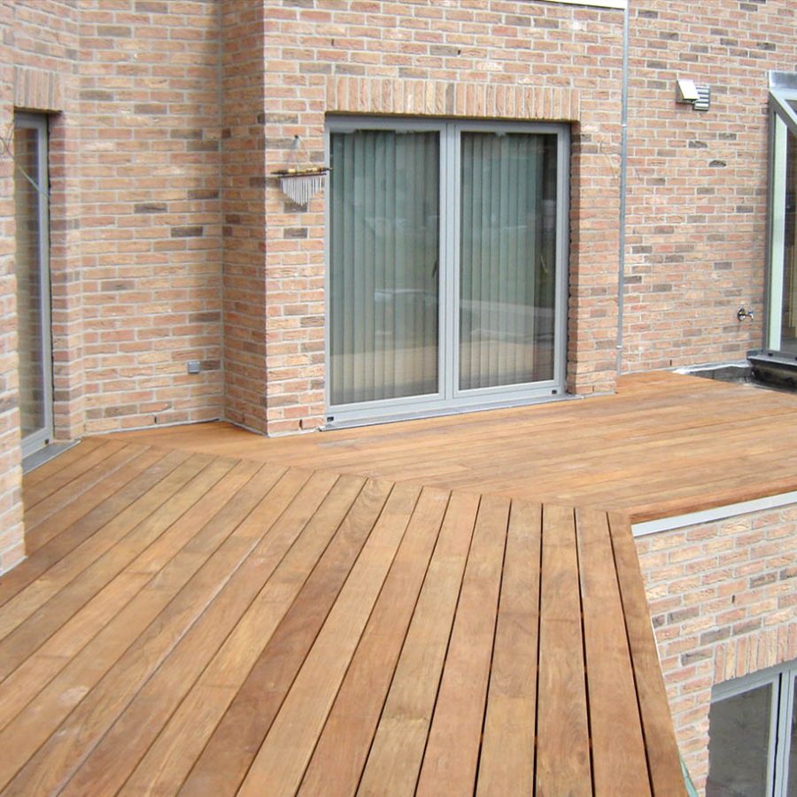Houten terrassen